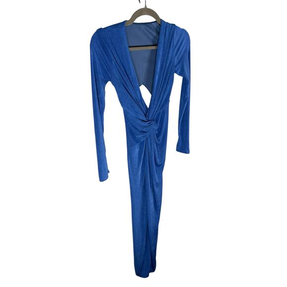 Katie May In A Mood Maxi Dress Ruched Twist Front Party Formal Prom Guest XS - Picture 5 of 12